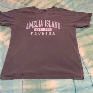 Vcsco faded blue Amelia Island tee